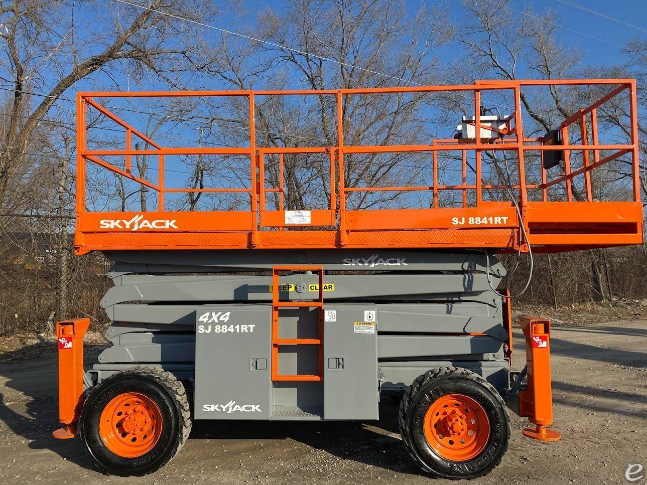 2015 Skyjack SJ8841RT Diesel Scisso...