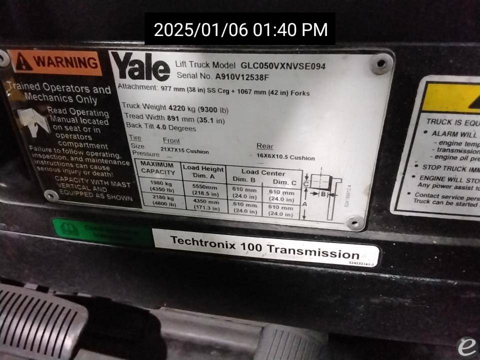 2008 Yale GC050VX