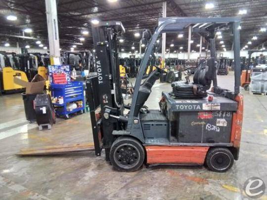 2020 Toyota 8FBCU30 Electric Forklift - 123Forklift