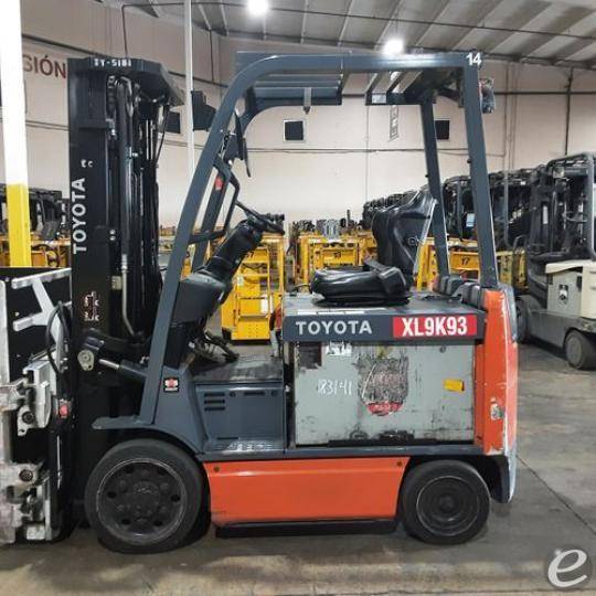 2017 Toyota 8FBCU32 Electric Forklift - 123Forklift