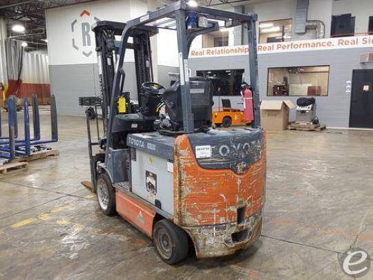 2017 Toyota 8FBCU30 Electric Forklift - 123Forklift