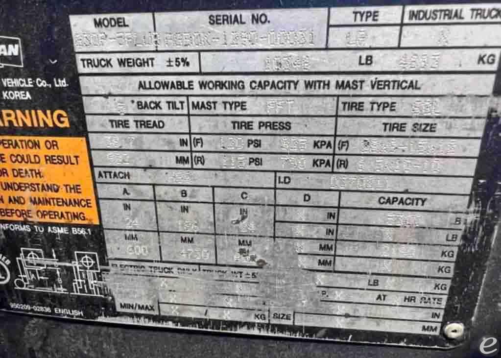 2013 Doosan G30P-5 PLUS LP Gas Forklift - 123Forklift