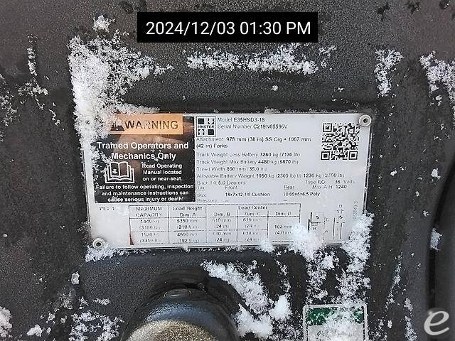 2021 Hyster E35HSD3