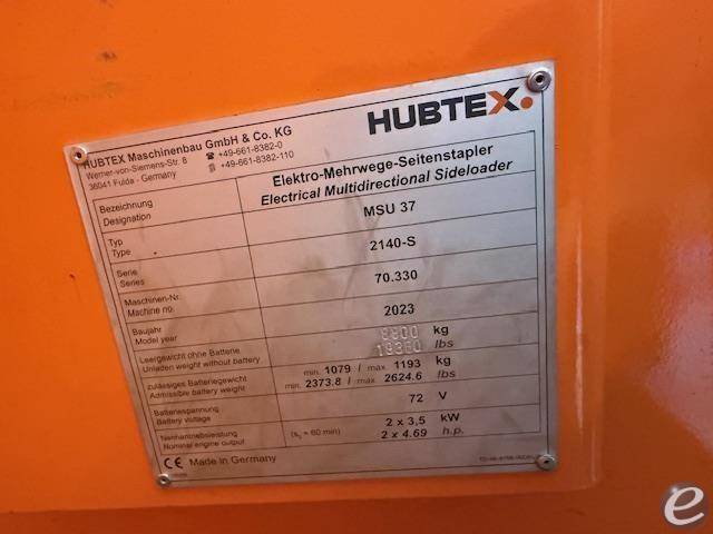 2023 Hubtex MSU37