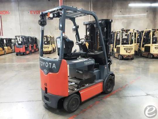 2017 Toyota 8FBCHU25 Electric Forklift - 123Forklift