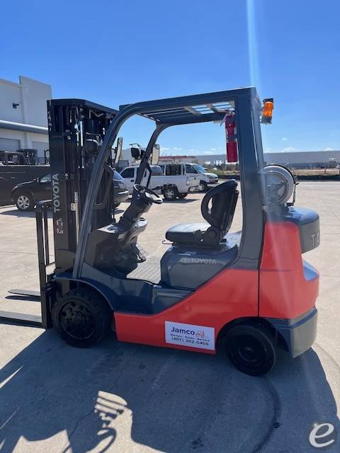 2017 Toyota 8FGCU25 LP Gas Forklift...