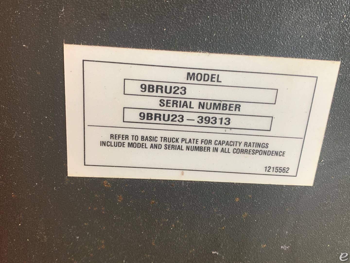 2019 Toyota 9BR233M268 Electric Forklift - 123Forklift