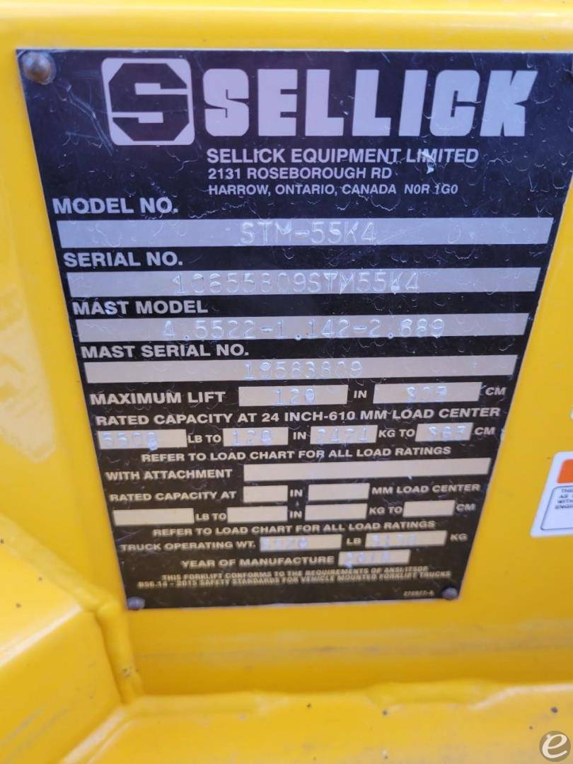 2018 Sellick STM55