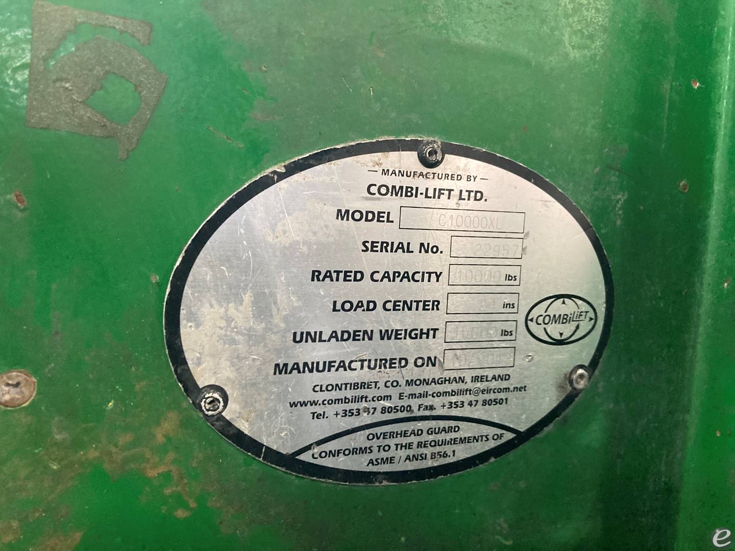 2013 Combilift C10000XL