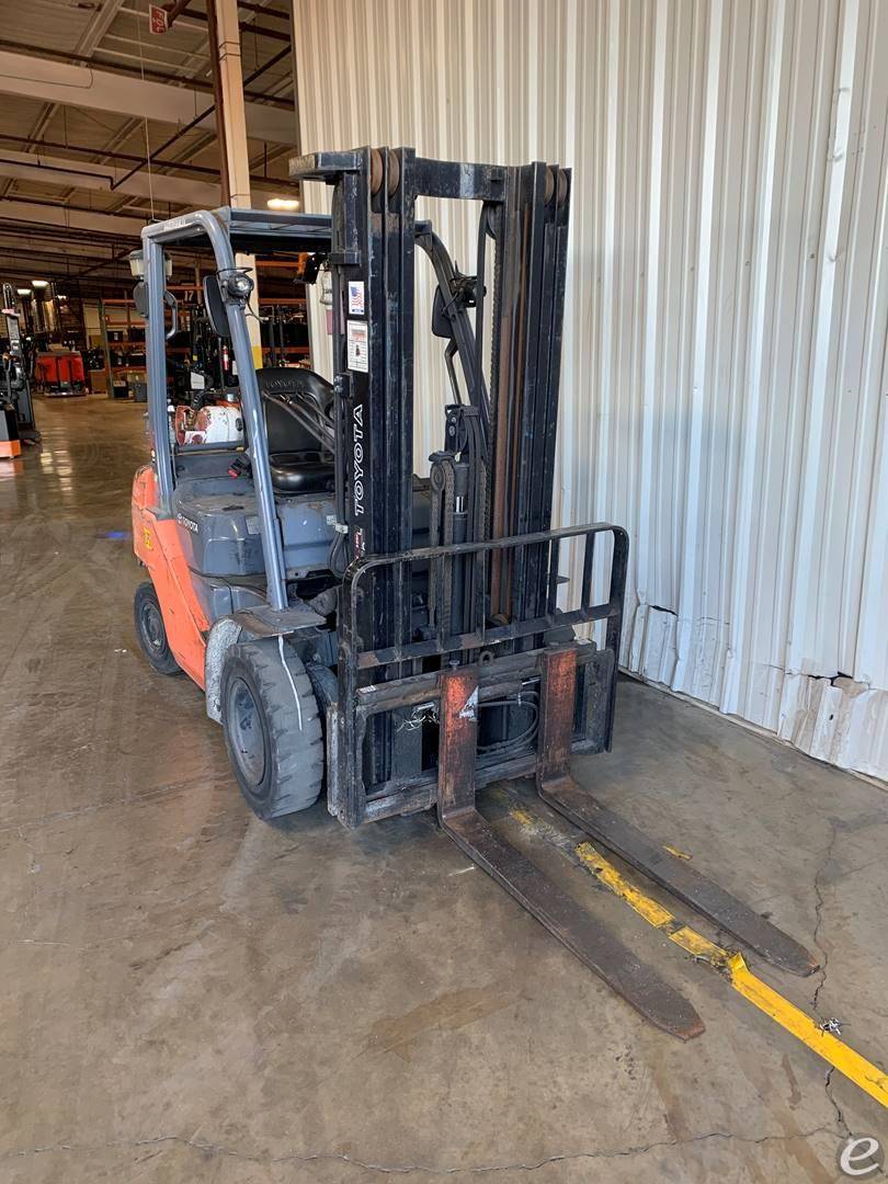 2017 Toyota 8FGU25 LP Gas Forklift - 123Forklift