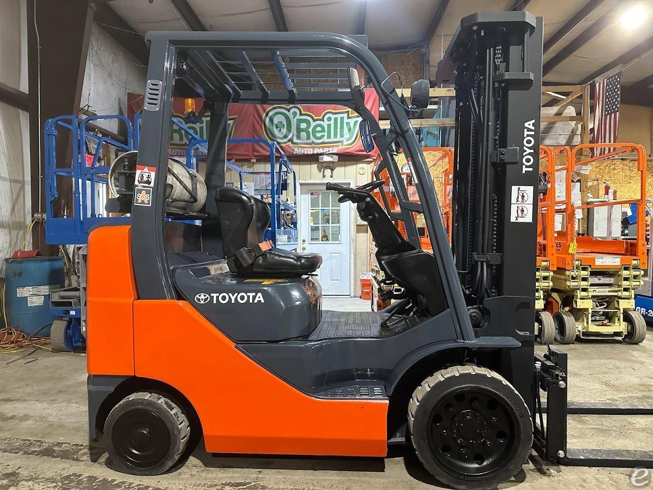 2011 Toyota 8FGCU25 LP Gas Forklift - 123Forklift