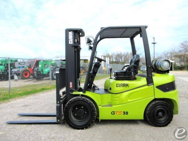 2023 Clark GTS30L Unavailable Forkl...