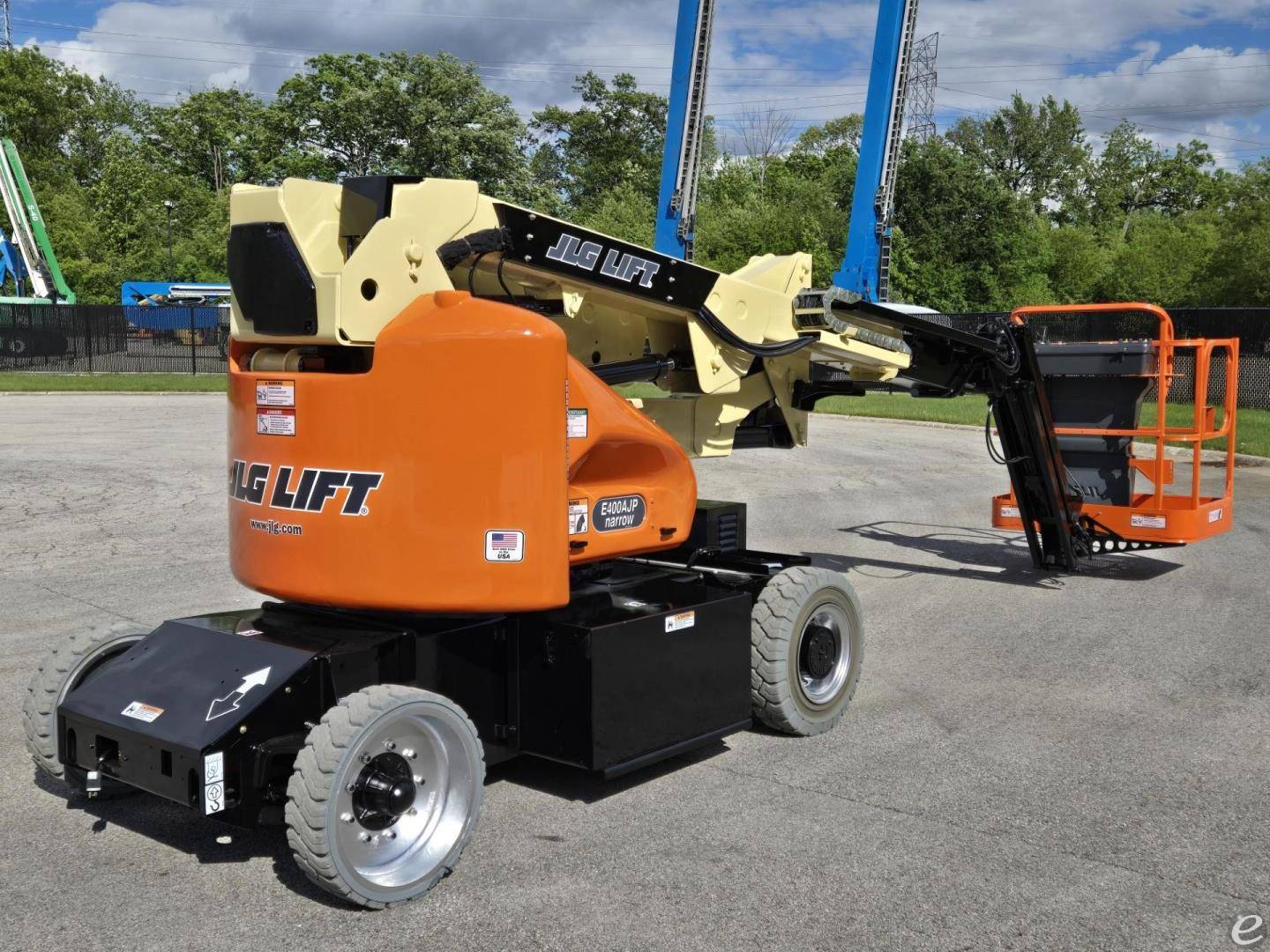 2014 JLG E400AJPN Electric Boom Lift - 123Forklift