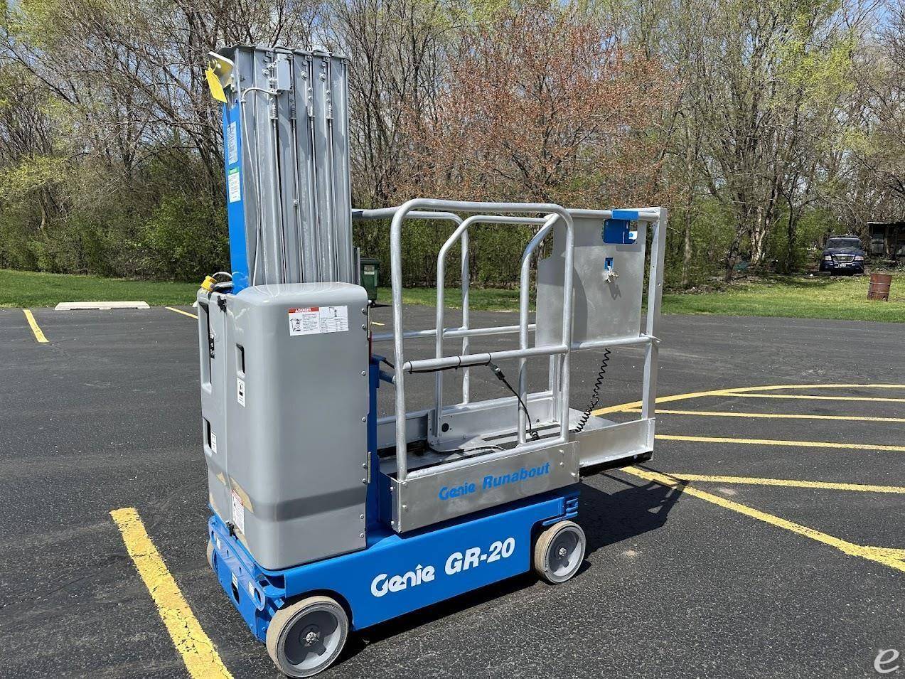 2016 Genie GR20 Electric Scissor Lift - 123Forklift