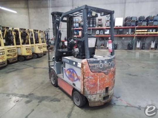 2021 Toyota 8FBCU30 Electric Forklift - 123Forklift