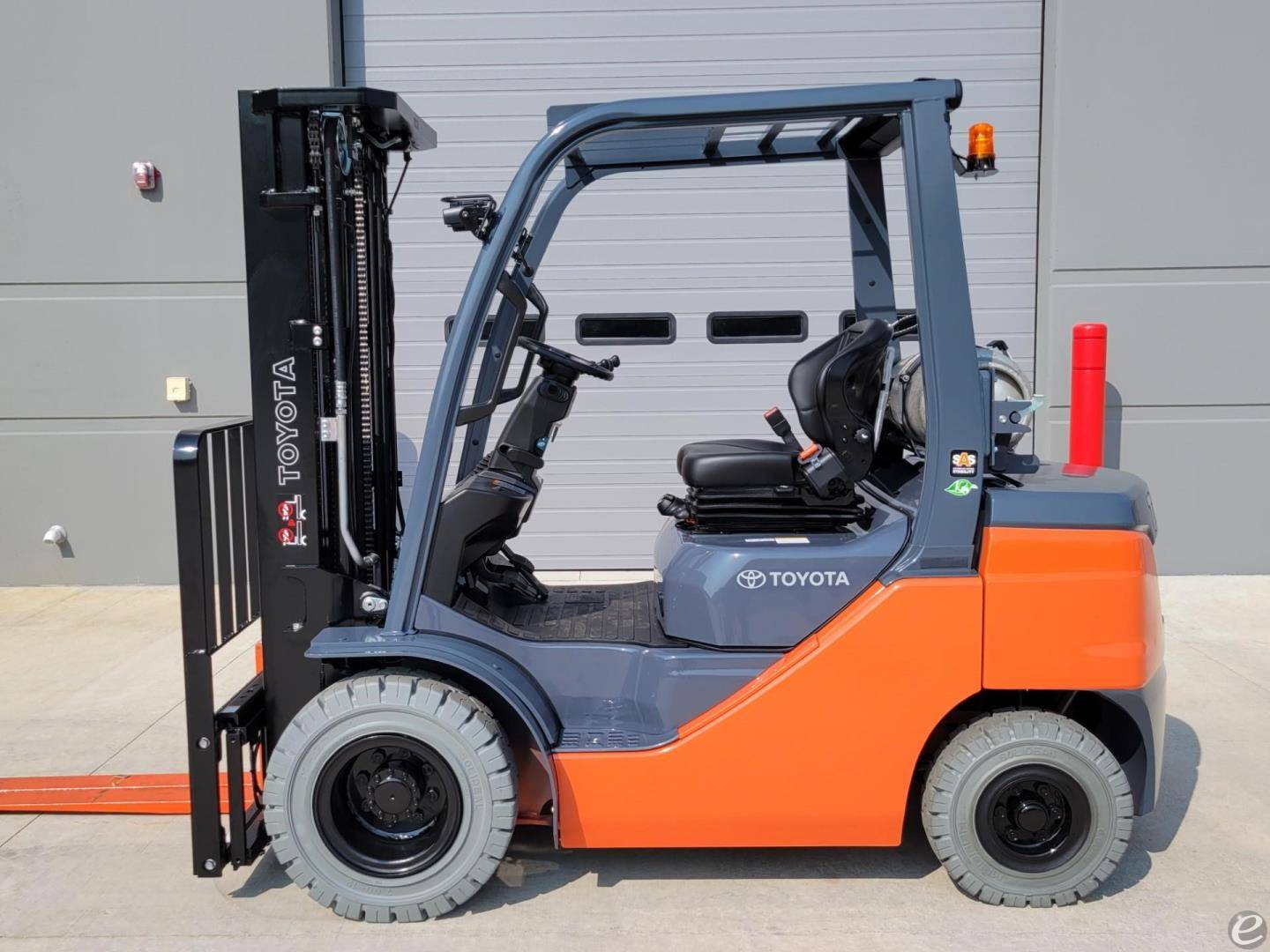 2023 Toyota 8FGU25 LP Gas Forklift