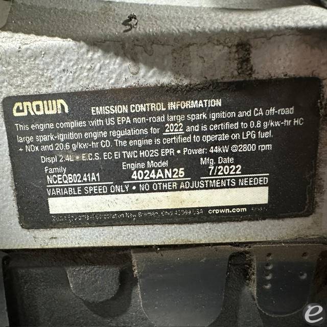 2022 Crown C5 1000-60