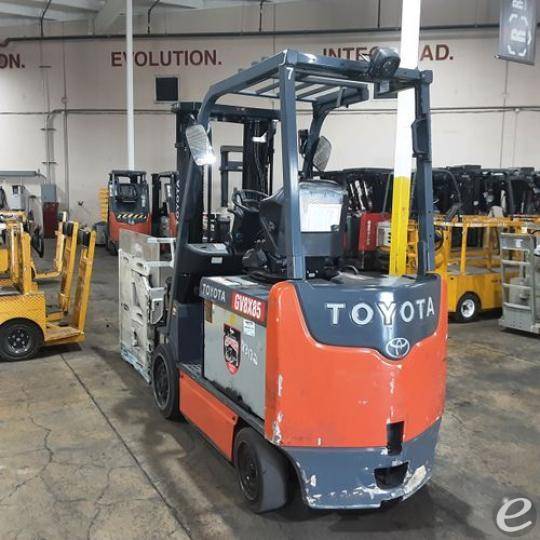 2017 Toyota 8FBCU32 Electric Forklift - 123Forklift