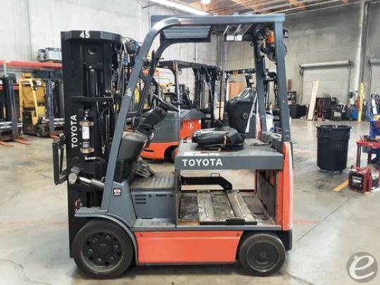 2017 Toyota 8FBCHU25 Electric Forklift - 123Forklift