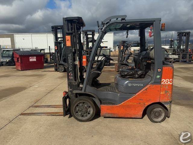 2016 Toyota 8FGCU25 LP Gas Forklift...