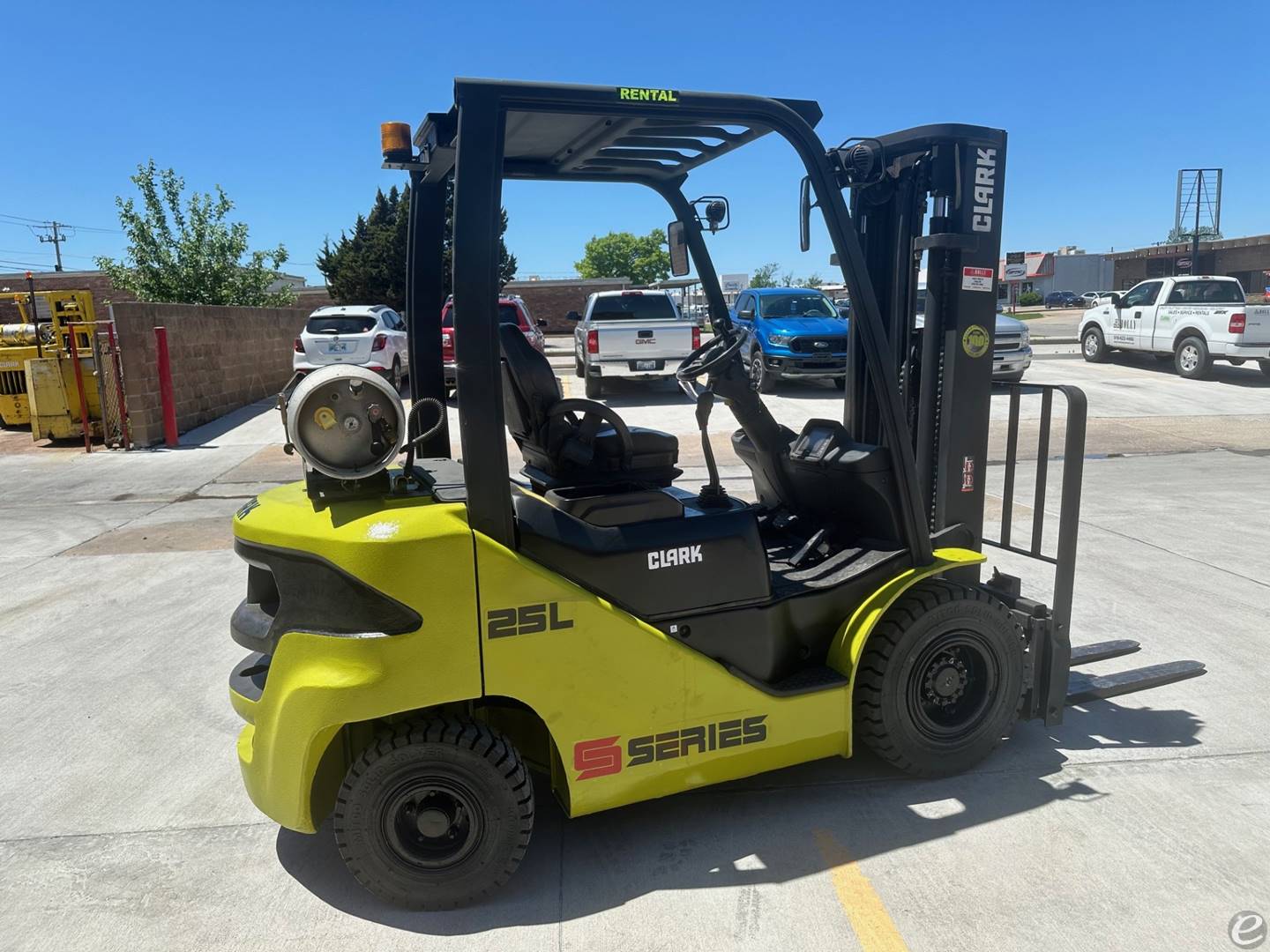 2018 Clark S25L LP Gas Forklift - 123Forklift