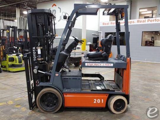 2017 Toyota 8FBCHU25 Electric Forklift - 123Forklift