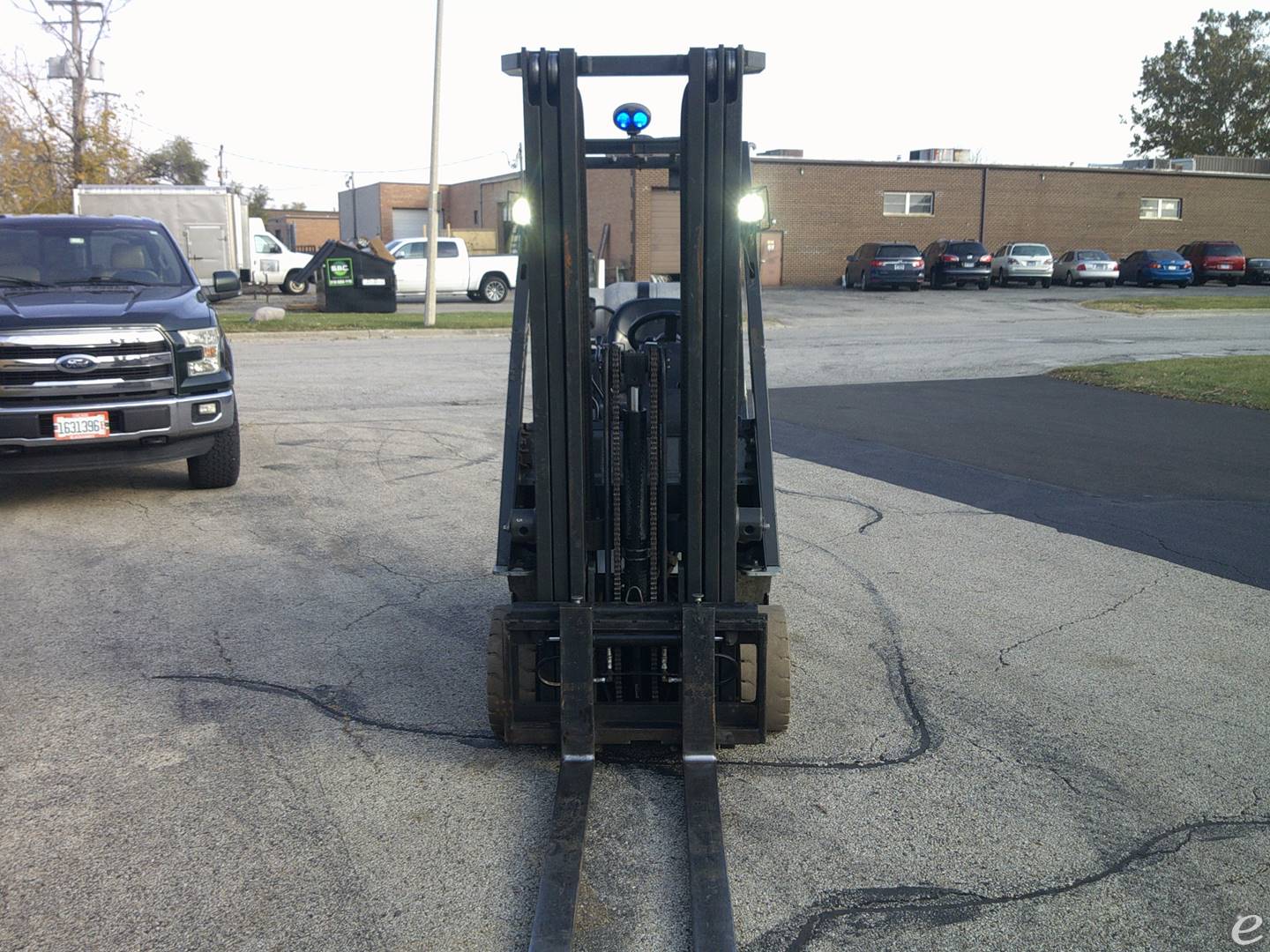 2013 Nissan                                             MCP1F1A15LV LP Gas Forklift - 123Forklift