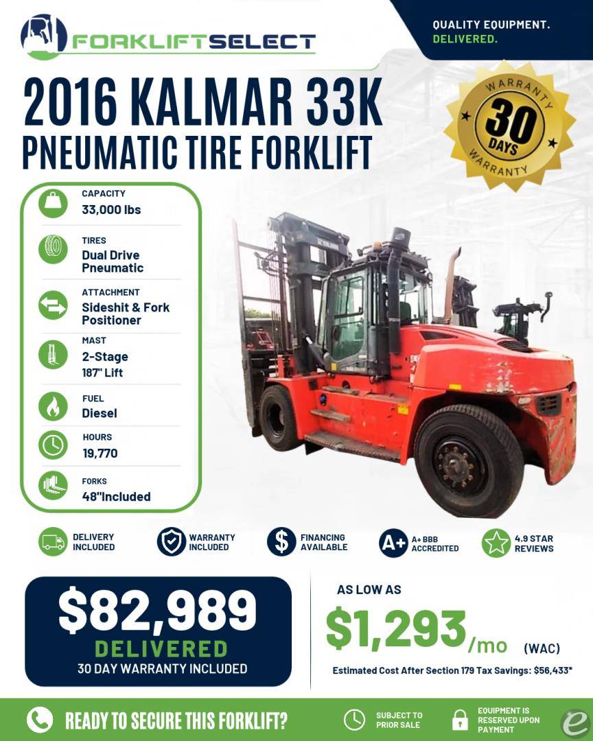 2016 Kalmar DCG150-6