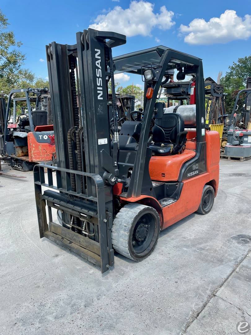 2012 Nissan                                             CF80LP LP Gas Forklift - 123Forklift