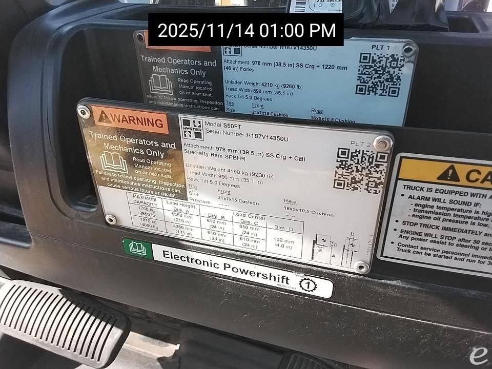 2020 Hyster S50FT