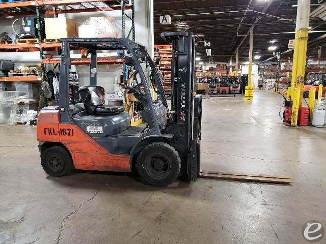 2013 Toyota 8FGU25 Pneumatic Tire Forklift - 123Forklift