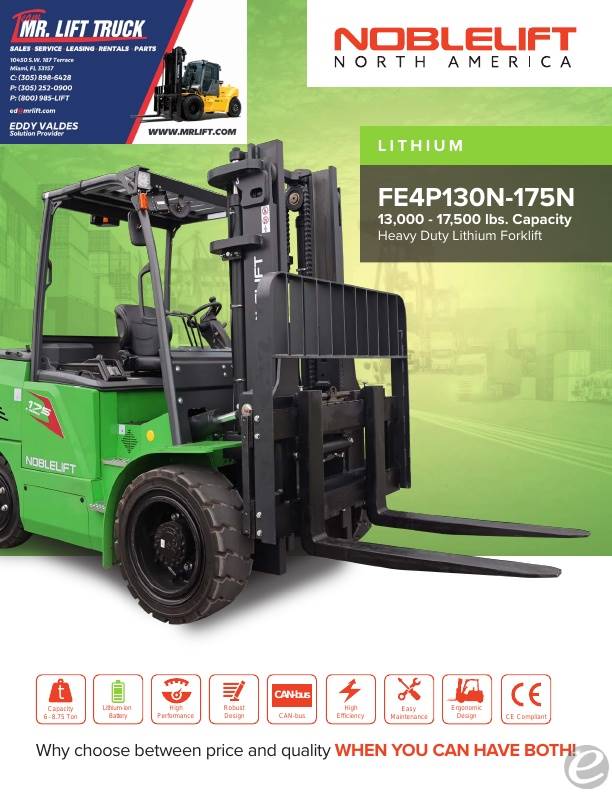 2026 Noblelift FE4P-175N