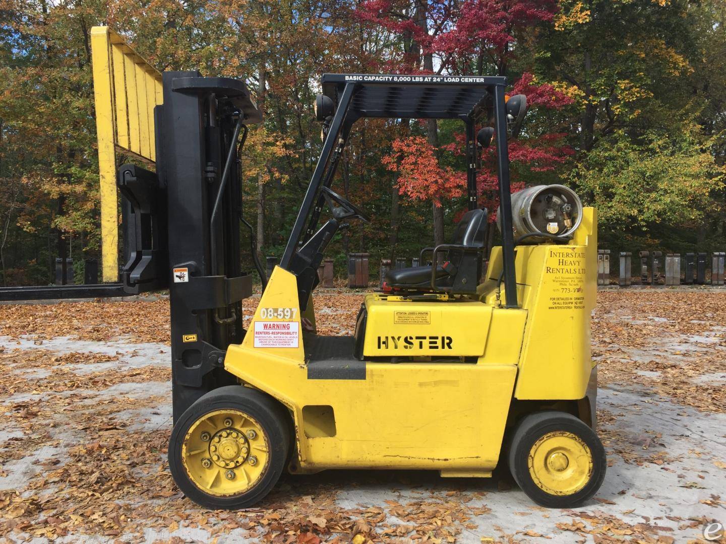 Hyster S80XL2BCS (Short Wheel Base, Box Car Special)