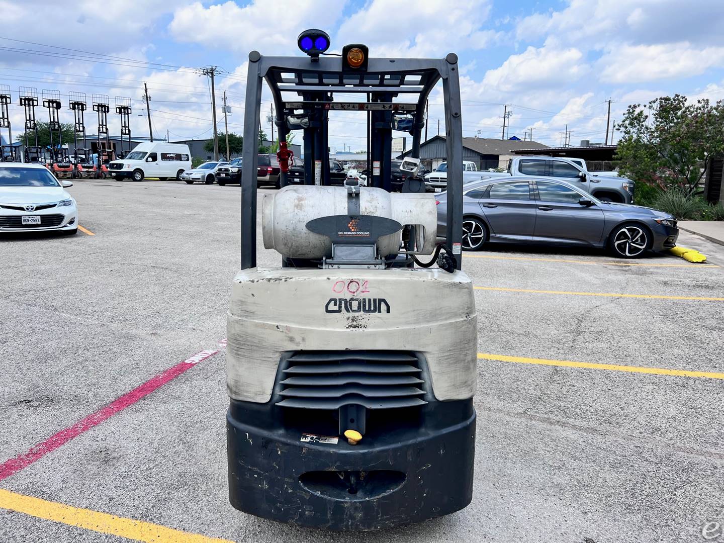2013 Crown C5-60 LP Gas Forklift - 123Forklift