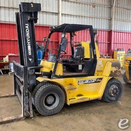 2009 Hyundai HDF70-7S Diesel Forklift - 123Forklift
