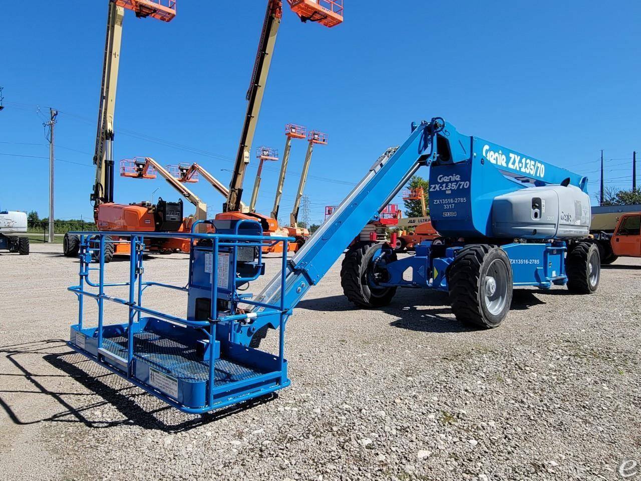 2016 Diesel Genie ZX135/70 Telescopic Boom