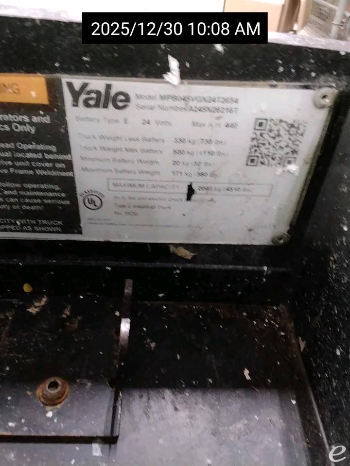 2019 Yale MPB045VG