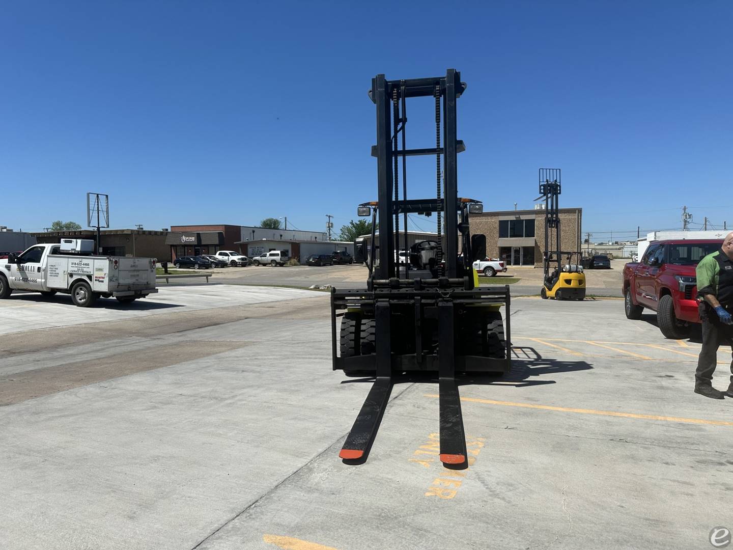 2017 Clark C75L LP Gas Forklift