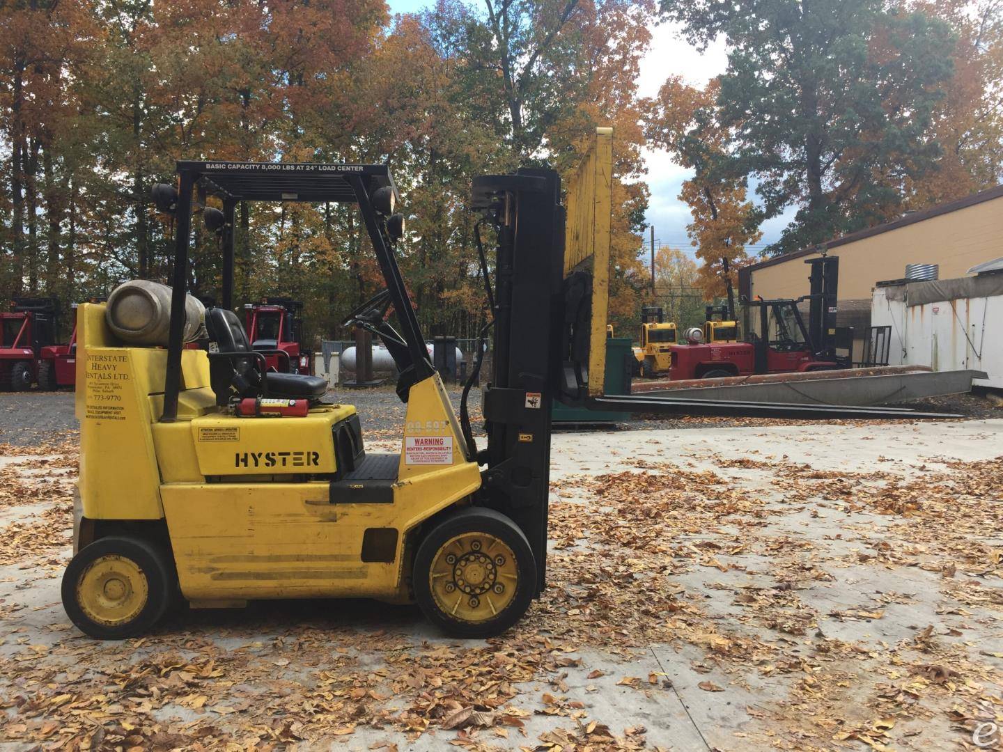 Hyster S80XL2BCS (Short Wheel Base, Box Car Special)
