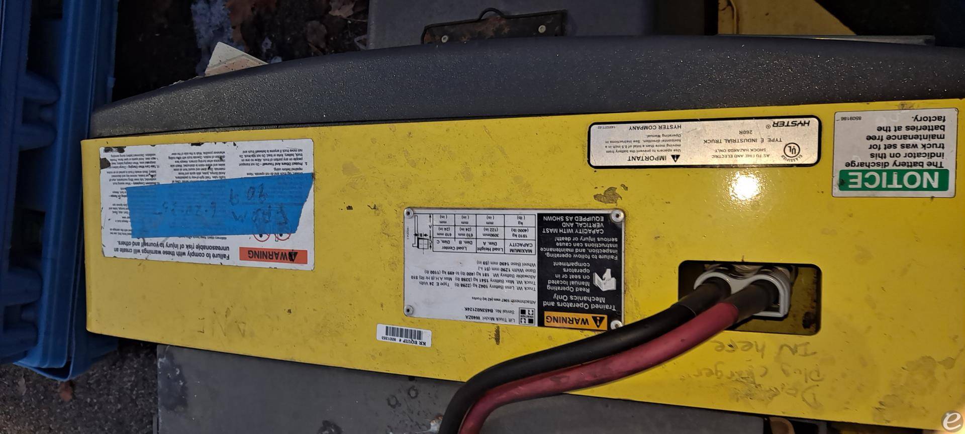 2012 Hyster W40ZA