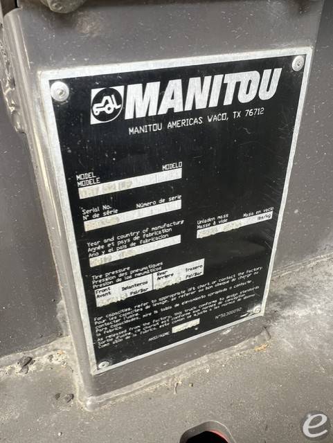 2017 Manitou TMT 52 LP