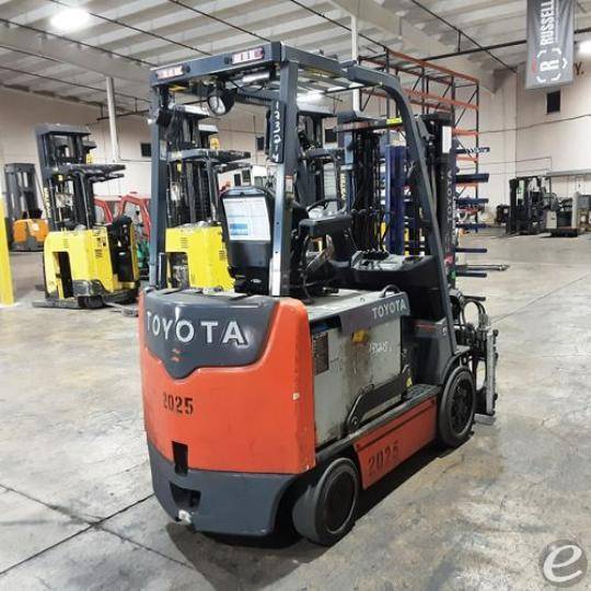 2016 Toyota 8FBCU32 Electric Forklift - 123Forklift