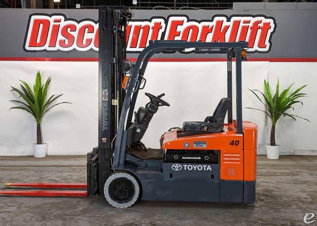 2012 Toyota 7FBEU20 Electric Forklift - 123Forklift