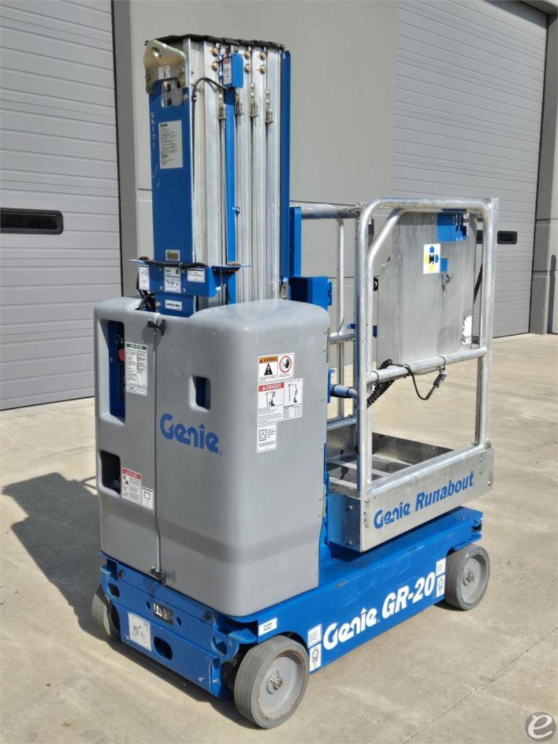 2021 Genie GR20 Electric Scissor Lift - 123Forklift