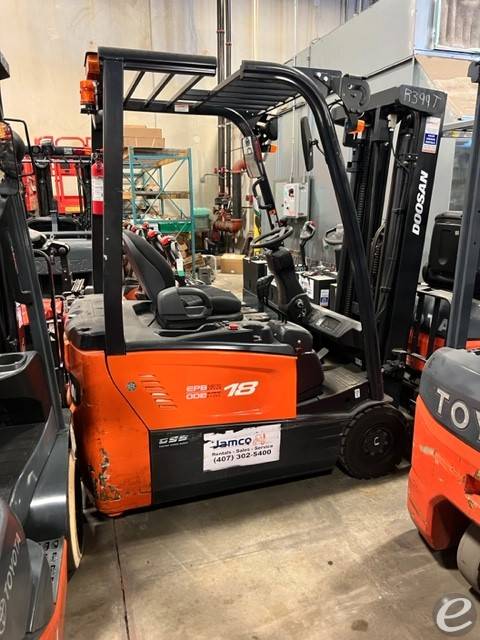 2018 Doosan B18T-7 Electric Forklif...
