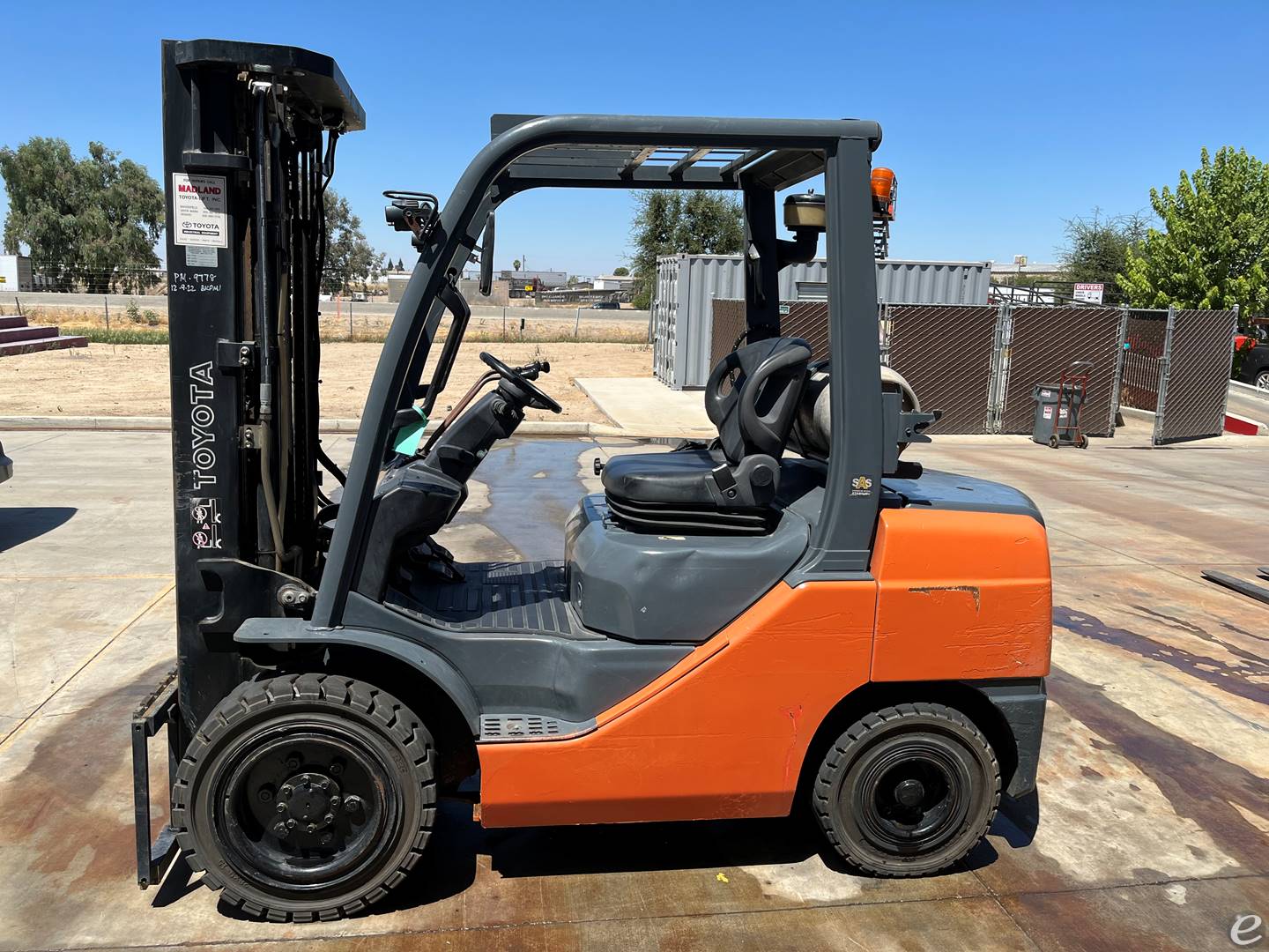 2014 Toyota 8FGU32 LP Gas Forklift - 123Forklift