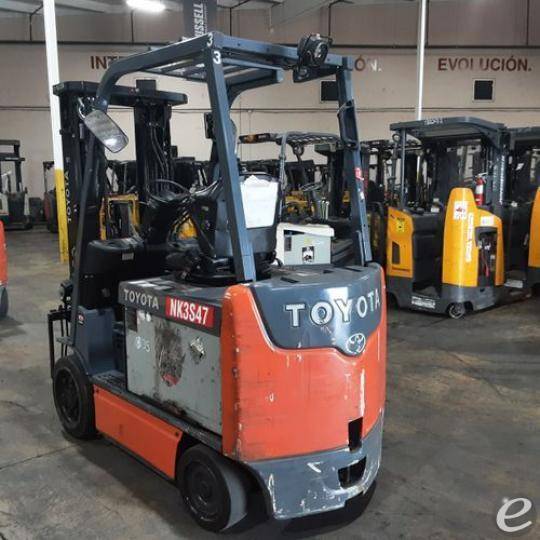 2017 Toyota 8FBCU32 Electric Forklift - 123Forklift