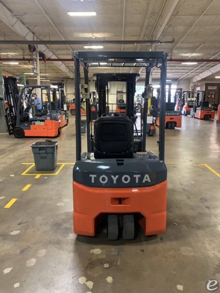 2017 Toyota 8FBE15U Electric Forklift - 123Forklift