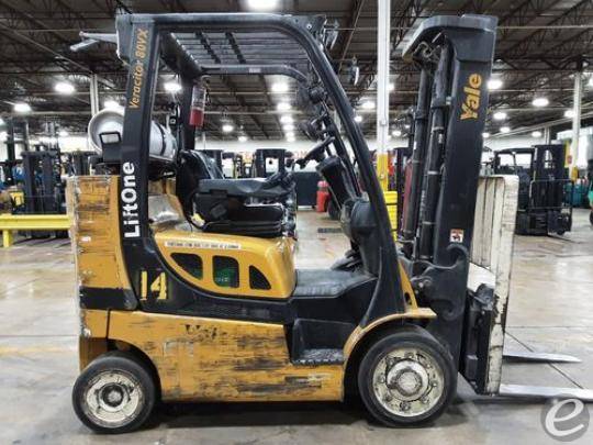 2018 Yale GLC080 LP Gas Forklift