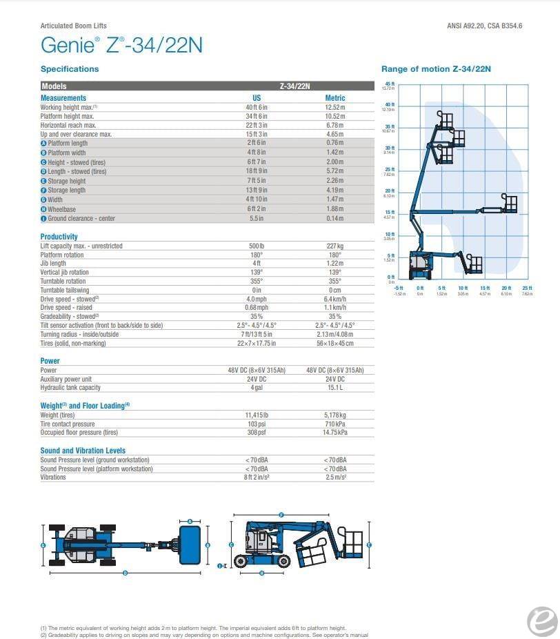2026 Genie Z34/22N